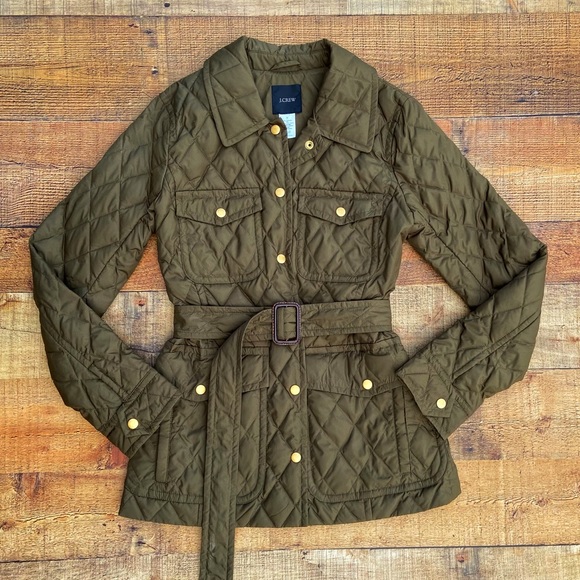 Jackets & Blazers - J CREW Quilted Utility Jacket
